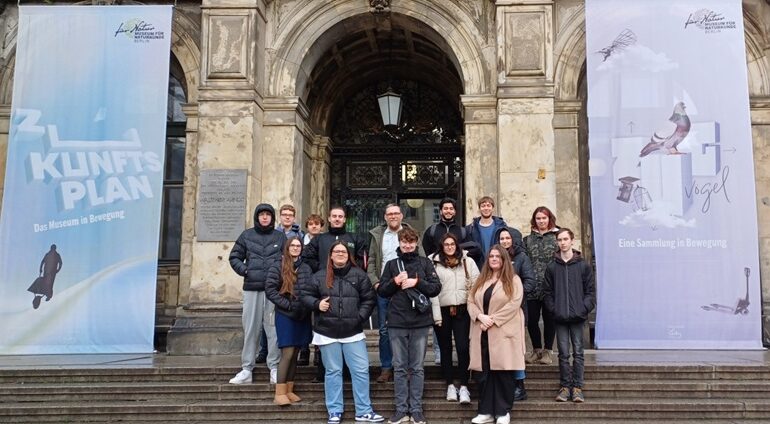 Besuch des Biologie-Leistungskurses Stufe 13 im Naturkundemuseum Berlin